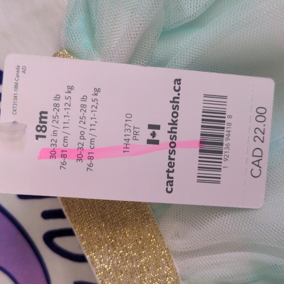 Disney's The Little Mermaid 2pc outfit (2t & 18m) - Picture 4 of 7